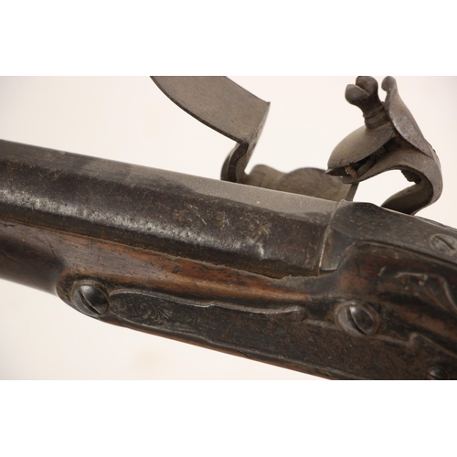 341 - A Flintlock Fowling gun by Griffin & Tow, circa 1775/80, the barrel struck with maker’s mark of Jose... 