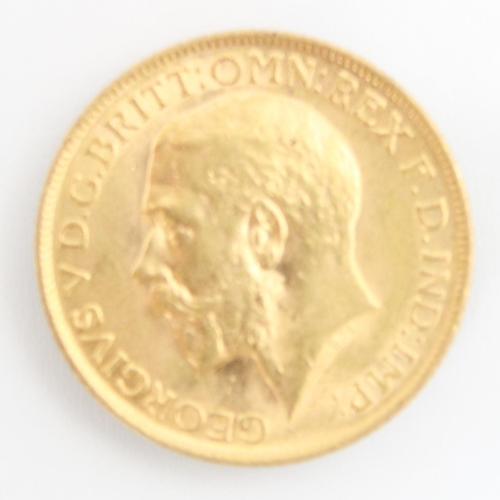 125 - A George V full sovereign, dated 1914, 8gms