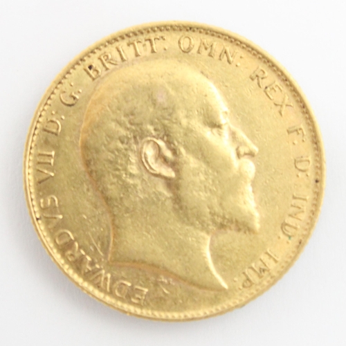 126 - An Edward VII full sovereign, dated 1907, 8gms