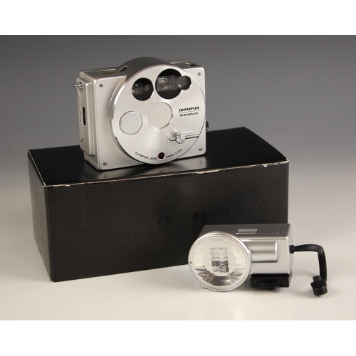 612 - An Olympus 0-Product limited edition aluminum bodied camera, late 20th century circa 1988,  numbered... 