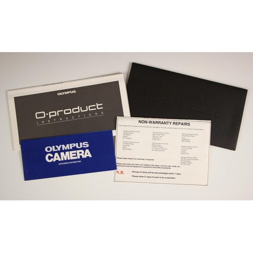 612 - An Olympus 0-Product limited edition aluminum bodied camera, late 20th century circa 1988,  numbered... 