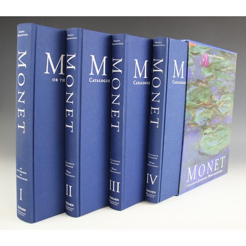 467 - Wildenstein (Daniel), MONET - OR THE TRIUMPH OF IMPRESSIONISM, the authorised catalogue raisonne, 4 ... 