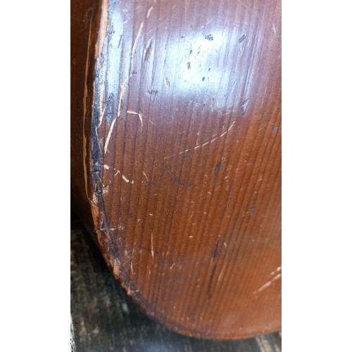 873 - A 19th century cello or violoncello, spruce top, with maple two-piece back, sides, and neck, ebonise... 