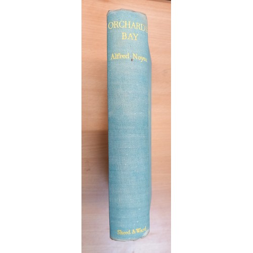 466 - Noyes (Alfred), ORCHARD'S BAY, first edition, illustrated blue cloth boards, DJ, colour lithographic... 