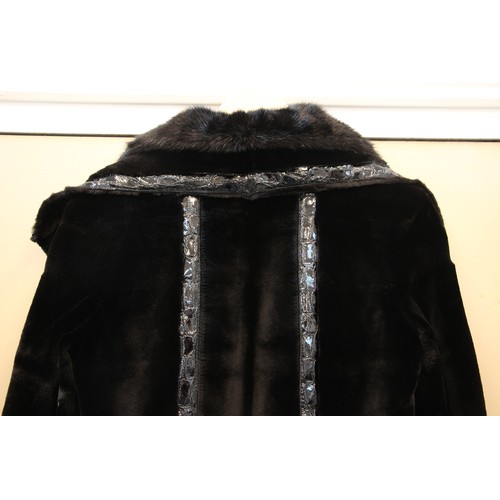 416 - A Nino Florence of Cannes for Saga Furs Royal half length ladies mink fur jacket, late 20th century,... 