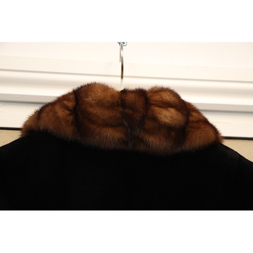 414 - A Claude Litz for Saga Mink Royal supreme quality ranched mink half length ladies fur jacket, late 2... 