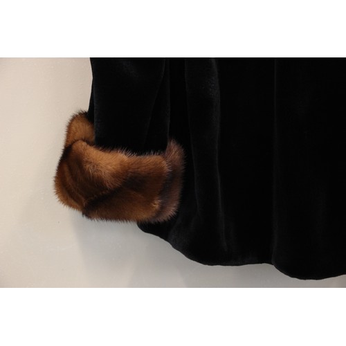 414 - A Claude Litz for Saga Mink Royal supreme quality ranched mink half length ladies fur jacket, late 2... 