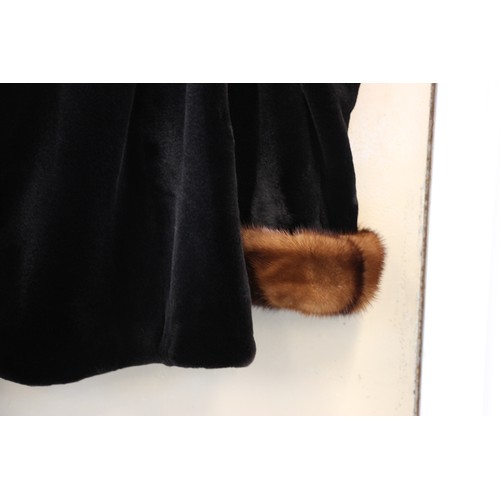 414 - A Claude Litz for Saga Mink Royal supreme quality ranched mink half length ladies fur jacket, late 2... 