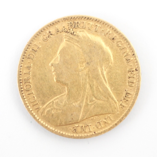 170 - A Victorian half sovereign, dated 1894, 4gms