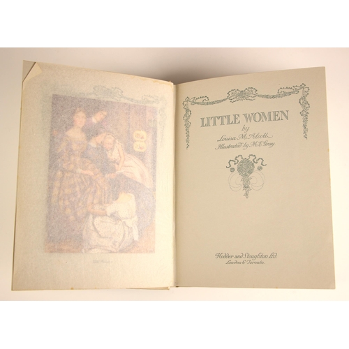 423 - Alcott (Louisa M), LITTLE WOMEN, illustrated by M. E. Gray, limited edition signed by the artist and... 