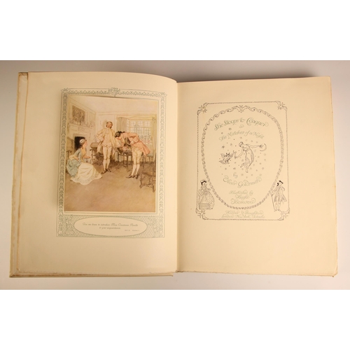 425 - Goldsmith (Oliver), SHE STOOPS TO CONQUER, illustrated by Hugh Thompson, signed by Thompson and numb... 