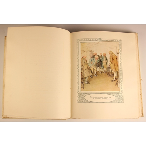 425 - Goldsmith (Oliver), SHE STOOPS TO CONQUER, illustrated by Hugh Thompson, signed by Thompson and numb... 