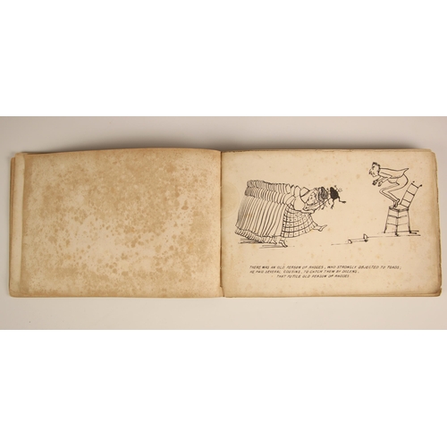 429 - Lear (Edward), A BOOK OF NONSENSE. BY DERRY DOWN DERRY, probably first edition, card boards with app... 