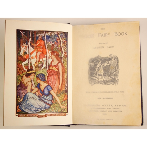 441 - Gosse (Edmund), THE ALLIES' FAIRY BOOK, illustrated by Arthur Rackham, gilt illustrated blue cloth b... 