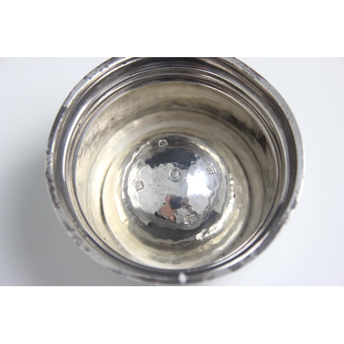 57 - A George V Britannia standard silver open salt, 'JCL' London 1936, of plain polished form with stepp... 