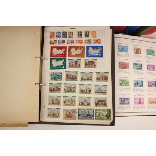 414 - An extensive world stamp collection to more than twenty albums with further packets, boxes etc., to ... 