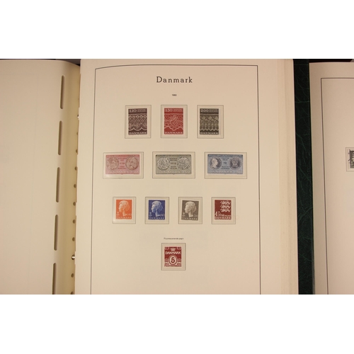 415 - An extensive Scandinavia stamp collection, comprising: Denmark - four albums of FDCs 1937-1991; thre... 