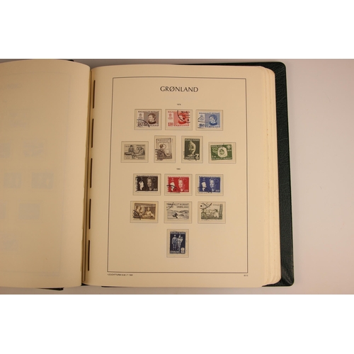 415 - An extensive Scandinavia stamp collection, comprising: Denmark - four albums of FDCs 1937-1991; thre... 