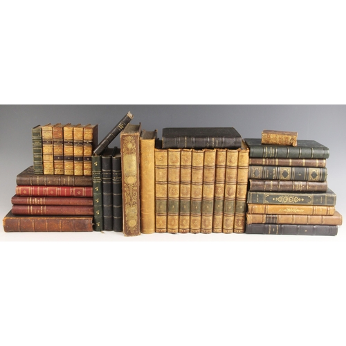 443 - DECORATIVE BINDINGS: A miscellany of French language decorative bindings, to include works by Molier... 