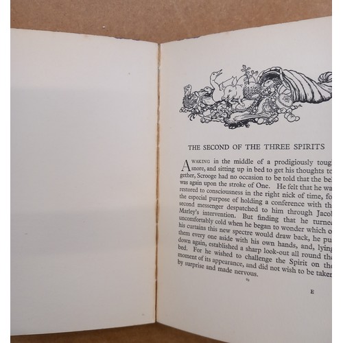 439 - Dickens (Charles), A CHRISTMAS CAROL, illustrated by Arthur Rackham, first edition, purple cloth boa... 