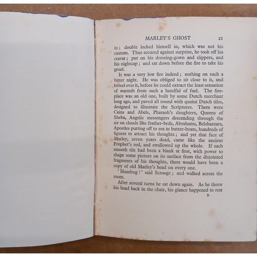 439 - Dickens (Charles), A CHRISTMAS CAROL, illustrated by Arthur Rackham, first edition, purple cloth boa... 