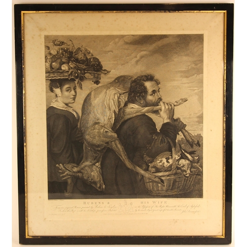 197 - After Frans Snyders (Flemish, 1579–1657),  
'Rubens And His Wife' [Figures with Fruit and Game],  
E... 