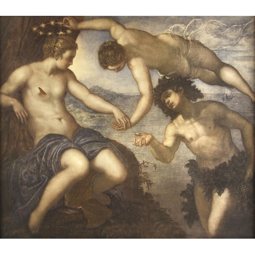 202 - After Jacopo Robusti Tintoretto (Italian, 1518-1594),  
'Bacchus, Venus And Ariadne',  
Aquatint on ... 