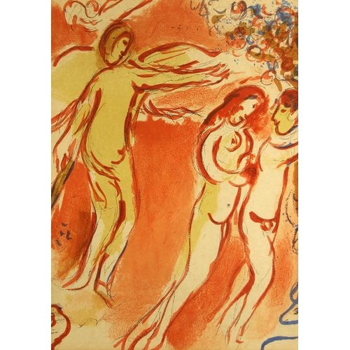 339 - Marc Chagall (1887-1985),  
'Adam Et Eve Chasses Du Paradis Terrestre',  
Limited edition colour lit... 