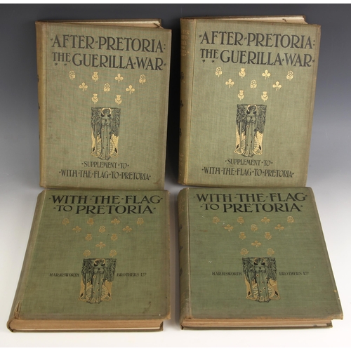 265 - Wilson (H.W.), WITH THE FLAG TO PRETORIA - A HISTORY OF THE BOER WAR OF 1899-1900, 2 vols, green clo... 