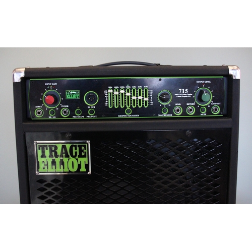 532 - A Trace Elliot 715 200W bass combo amplifier, with integral graphic equaliser, untested

Trevanion A... 