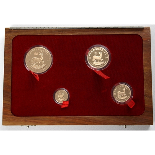 134 - South Africa, Krugerrand collectors set, The 90th Birthday celebration of Queen Elizabeth II, 2016, ... 