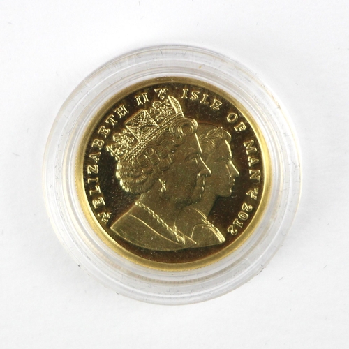 9 - Elizabeth II (1952-2022), 1/4 oz angel, 2012, Diamond Jubilee proof, special Diamond Jubilee privy m... 