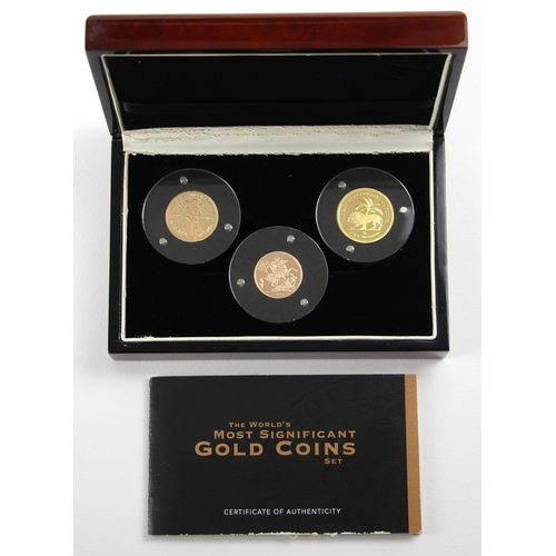 107 - Elizabeth II (1952-2022), The World's Most Significant Gold Coins Set, Proof, comprising: One Guinea... 