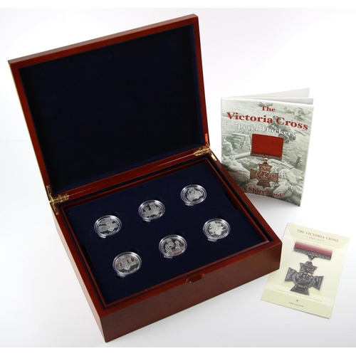 153 - Elizabeth II (1952-2022), The Victoria Cross Silver Proof Coin Collection, Channel Island, comprisin... 