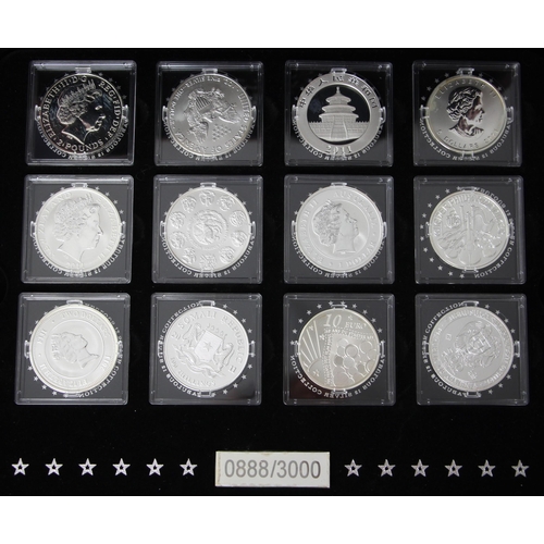 156 - Elizabeth II (1952-2022), The 2011 Fabulous 12 silver Coin Collection, Proof and Uncirculated, no.88... 