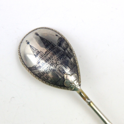 55 - A set of six Victorian silver fiddle pattern teaspoons, Robert Williams & Sons, Exeter possibly 1846... 