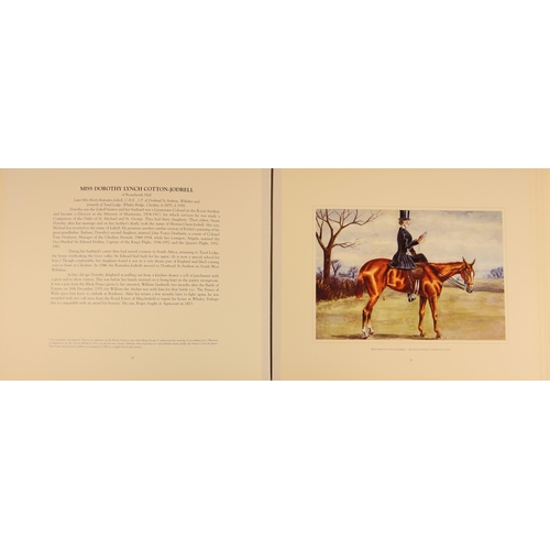 217 - MISS EVELYN MASSEY'S HUNTING CARICATURES 1894-1898, centenary edition, un-numbered from an edition o... 