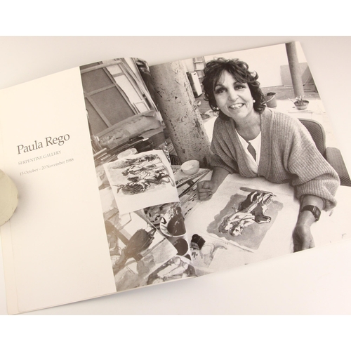 226 - PAULA REGO INTEREST: A signed exhibition catalogue for the ‘Paula Rego’ exhibition held at the Serpe... 