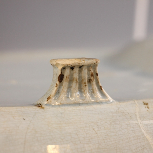 284 - A selection of Herculaneum style blue and white serving wares, early 19th century, to include a pick... 