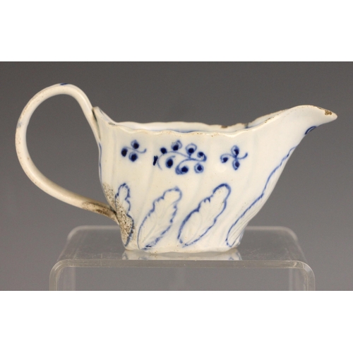 271 - A Swansea teacup, early 19th century, the bute shape cup painted with landscape panels probably by W... 