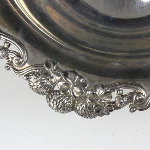 6 - An early 20th century American Tiffany and Co silver bowl, import marks for Albert William Feavearye... 