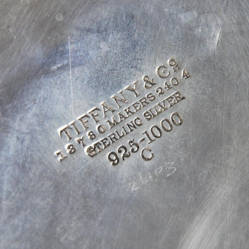 6 - An early 20th century American Tiffany and Co silver bowl, import marks for Albert William Feavearye... 