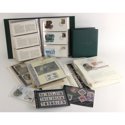 621 - An accumulation of GB and world stamps and covers etc, comprising albums, pages, stamps in boxes/pac... 