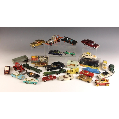 672 - A collection of Corgi Toys diecast vehicles, including a Land Rover 109