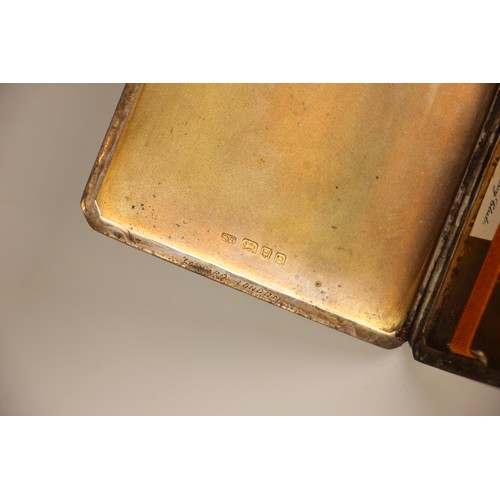 122 - ROYAL INTEREST - A George VI silver cigarette case, Garrard & Co Ltd, London 1937, by repute owned b... 