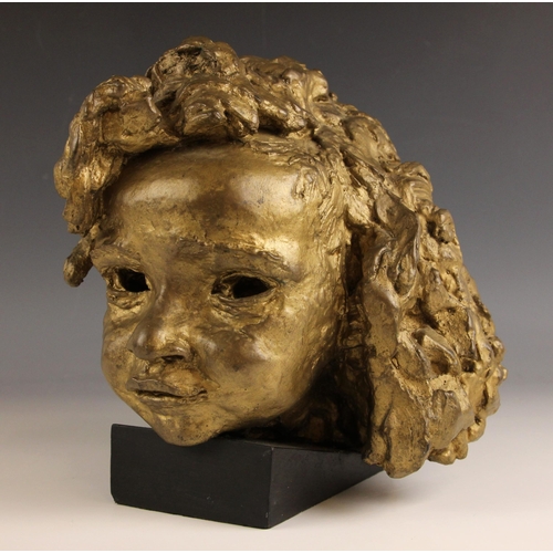 530 - Sir Jacob Epstein (British, 1880-1959),  
Head, a young girl, believed to be the artist's daughter P... 