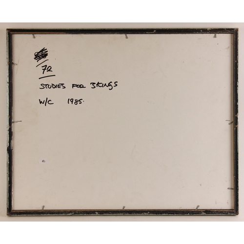 90 - John W Mills (1933-2023),  
Studies for Three Kings,  
Watercolour on paper,  
Signed,  
Dated verso... 