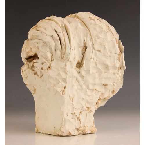 469 - John W. Mills (1933-2023),   
Head, Beethoven, relief cast profile,  
Plaster, freestanding,  
21cm ... 