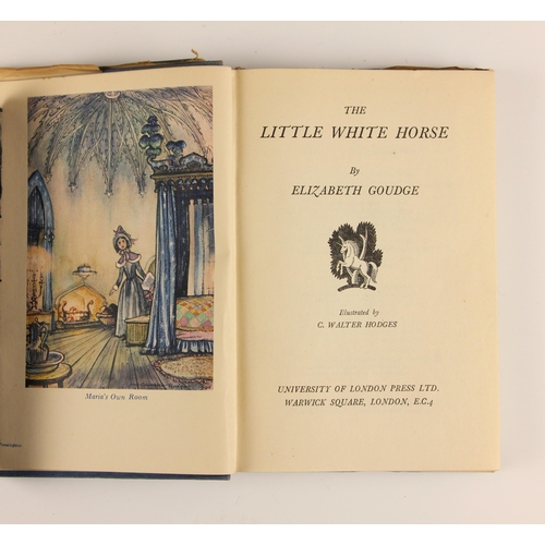 403 - Goudge (Elizabeth), THE LITTLE WHITE HORSE, illustrated by C. Walter Hodges, first edition, unclippe... 