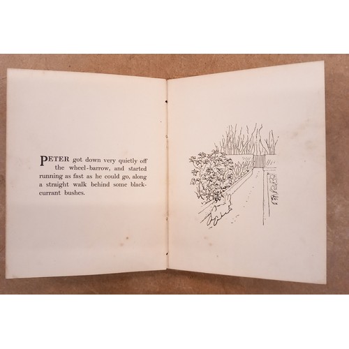 409 - Potter (Beatrix), THE TALE OF PETER RABBIT, first edition, second printing, illustrated brown card b... 